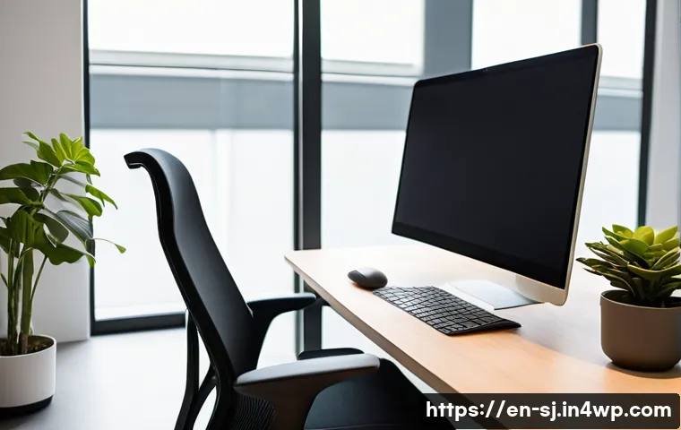 최적의 홈 오피스 환경을 위한 조언 - **A Modern Ergonomic Workspace with Natural Light**
A bright, clean, and modern home office setu...